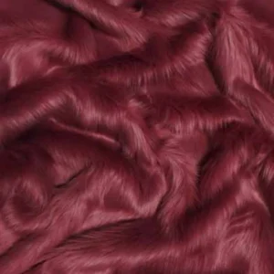 Luxury Shag Fur BigZ - Burgundy