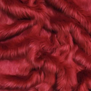 Luxury Shag Fur BigZ - Scarlet Red