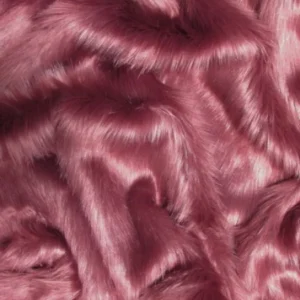 Luxury Shag Fur BigZ - Dusty Rose