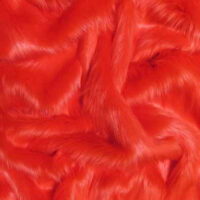 Luxury Shag Fur BigZ - Fire Red