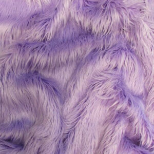 Lavender Solid Mongolian Long Pile Faux Fur