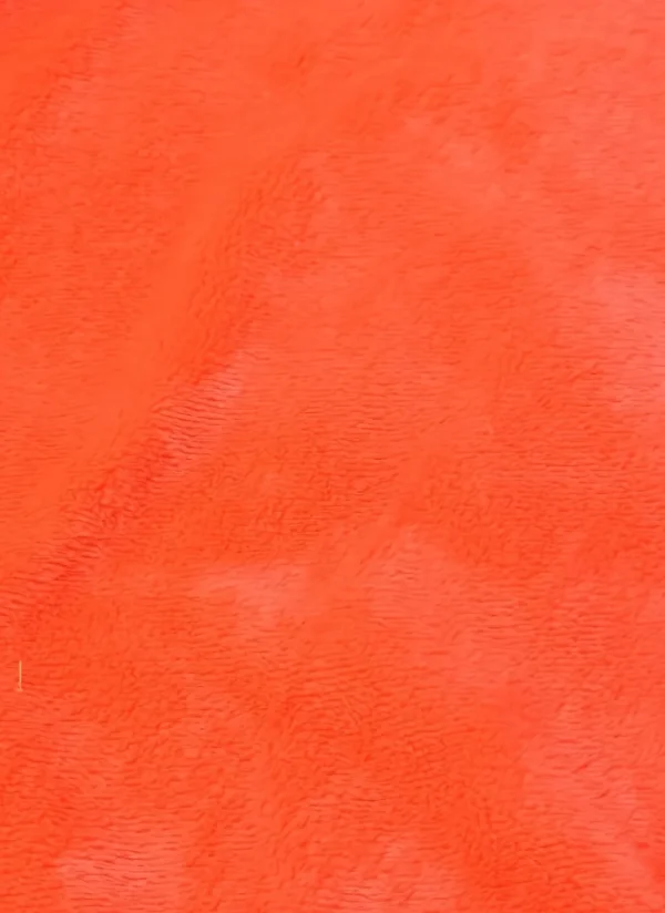 Neon Coral Minky Solid Baby Soft Fabric