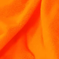 Neon Orange Minky Solid Baby Soft Fabric