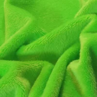 Neon Green Minky Solid Baby Soft Fabric