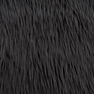 Shaggy Fur FURPARTS Charcoal Black