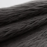 Shaggy Fur FURPARTS Charcoal Black