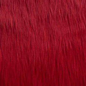 Shaggy Fur FURPARTS Jujube Red